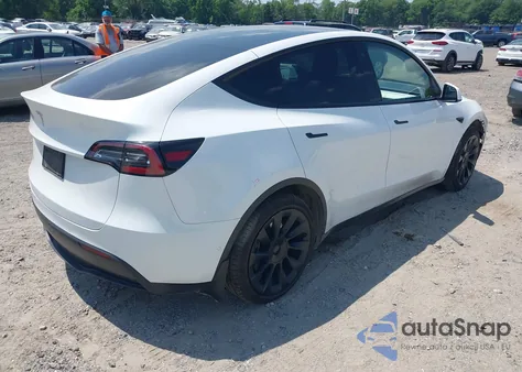 2021 Tesla Model Y Long Range Dual Motor All-Wheel Drive из США, поврежденный, VIN 5YJYGDEE2MF227112
